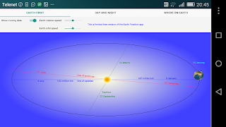 Basic Earth Positions Screenshot 1