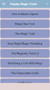 Popular Magic Tricks Plakat