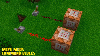 Command Blocks Mod for MCPE الملصق