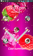 Juicy pattern Lock screen plakat
