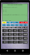 Matrix Super Scientific Calculator Screenshot 3