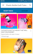 برنامه‌نما Plastic Bottle Crafts Tutorial عکس از صفحه