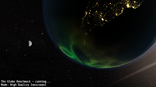 Orbital Flight Benchmark - Asteroids Benchmarks imagem de tela 1