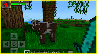 برنامه‌نما Damage Indicator mod for MCPE عکس از صفحه