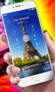 Eiffel Tower Lock Screen 스크린샷 2