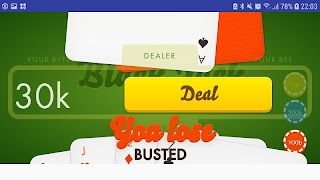 Blackjack 21 Single Deck اسکرین شاٹ 1