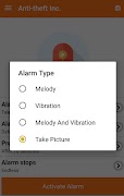 برنامه‌نما Anti-theft Inc. عکس از صفحه