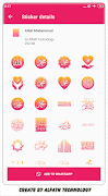 7 Schermata Islamic Sticker for WAStickerApps