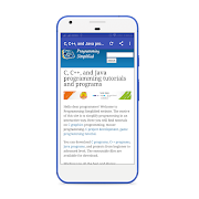 Programming Simplified - C, C++, Java, C Graphics скриншот 1