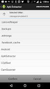 برنامه‌نما Apk Extractor عکس از صفحه