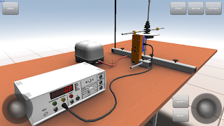 VLab - Moment of Inertia of Horizontal Rod (Free) screenshot 2