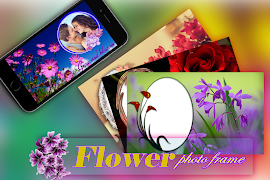 Flower Photo Frame captura de pantalla 1