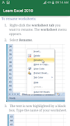 Learn Excel 2010 скриншот 1