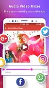 Add Audio to Video : Audio Video Mixer स्क्रीनशॉट 5