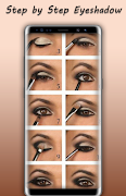 Eyes MakeUp Step by Step ภาพหน้าจอ 4