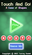 Touch and Go: A Game of Shapes Plakat