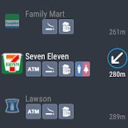 itsumo NAVI for Android Wear β syot layar 1