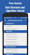 برنامه‌نما Data Structures and Algorithms عکس از صفحه