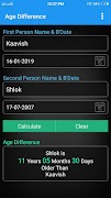 Age Calculator Ekran Görüntüsü 6