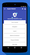 Angular Material Design penulis hantaran