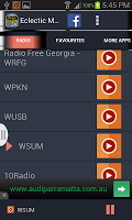 Eclectic Music Radio imagem de tela 1