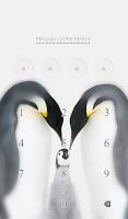 화이트 펭귄가족 카카오톡 테마 screenshot 4