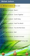 Song Michael Jackson - without internet screenshot 1