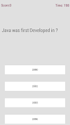 Quiz Game - JAVA 스크린샷 3