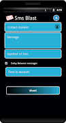 SMS Blast تصوير الشاشة 2