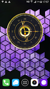 Gold Clock Widget captura de pantalla 4