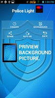 Police Light Live Wallpaper اسکرین شاٹ 2