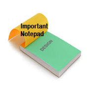 Important Notepad ポスター