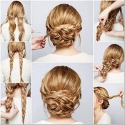 برنامه‌نما DIY Braid Hairstyle Tutorial عکس از صفحه