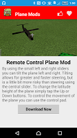 Plane Mod For MCPE* ภาพหน้าจอ 2