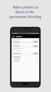 BlockList - Call Blocker, Bkock Unknown Call स्क्रीनशॉट 5