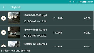 SelfStart Dash Cam 스크린샷 2