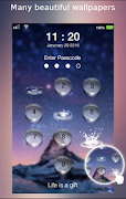 Lock Screen - Water Effect ảnh chụp màn hình 3