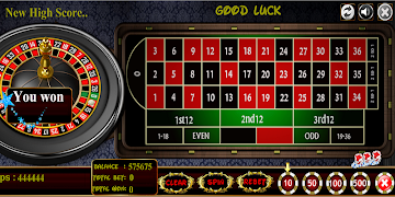 Roulette capture d'écran 1