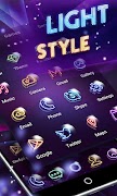 Light Style GO Launcher Theme Ekran Görüntüsü 1