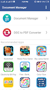 Document Manager - Doc to PDF Converter Plakat