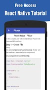React Native Tutorial screenshot 1