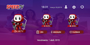 برنامه‌نما SpeedTV عکس از صفحه