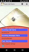 برنامه‌نما Flash Alerts عکس از صفحه