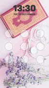 برنامه‌نما islamic pattern lock screen, b عکس از صفحه