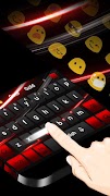 Black Red Keyboard ảnh chụp màn hình 1