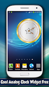 Cool Analog Clock Widget Free screenshot 2