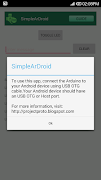 برنامه‌نما SimpleArDroid عکس از صفحه