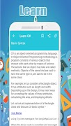 Learn C Sharp imagem de tela 2