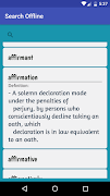 Offline Dictionary 2017 capture d'écran 4