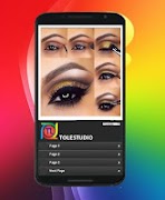 برنامه‌نما آرایش زرق و برق دار عکس از صفحه